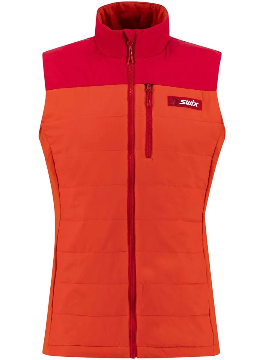 Swix Surmount Primaloft Vest M Fiery Red