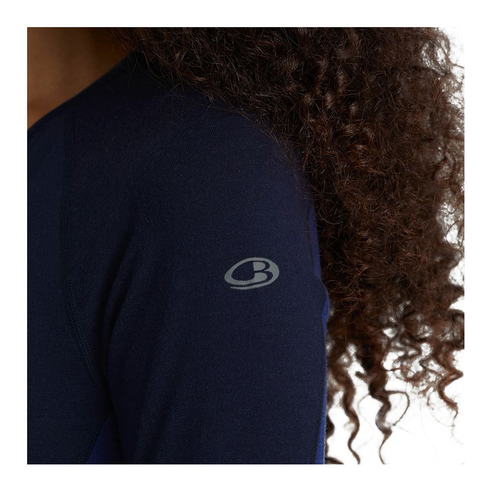 Icebreaker 260 ZONE MERINO - Sous-couche Femme midnight navy/royal