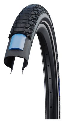 Pneu Schwalbe Marathon Plus Tour 700 mm Tubetype Rigide DualGuard Addix E Flancs Reflex E-Bike E-50