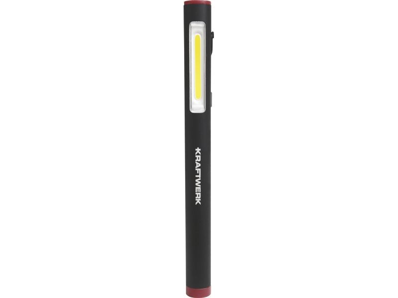 Kraftwerk Stiftlampe COB 300, wiederaufladbar, 3.7 V, 750 m Hochwertige LED-Stiftlampe