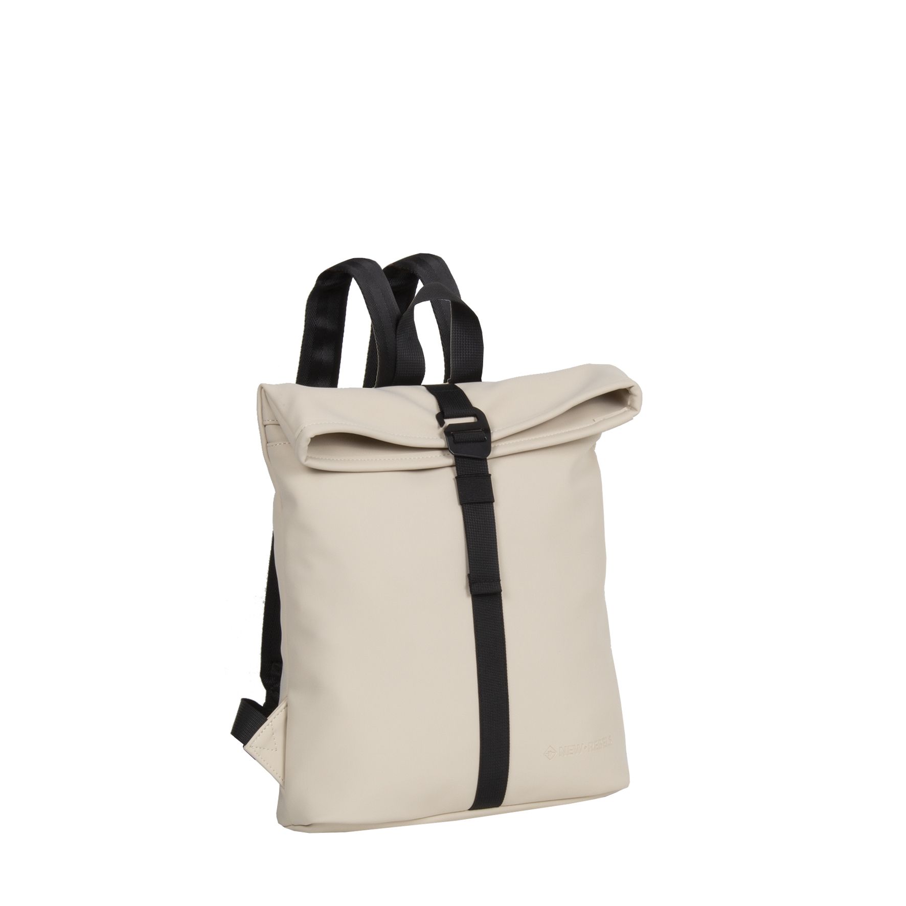 New Rebels Mart Los Angeles Rolltop Backpack Mini Fel Beige