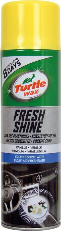 Turtle Wax - Fresh Shine - 500ml - Kunststof Onderhoudsproduct - Vanillegeur