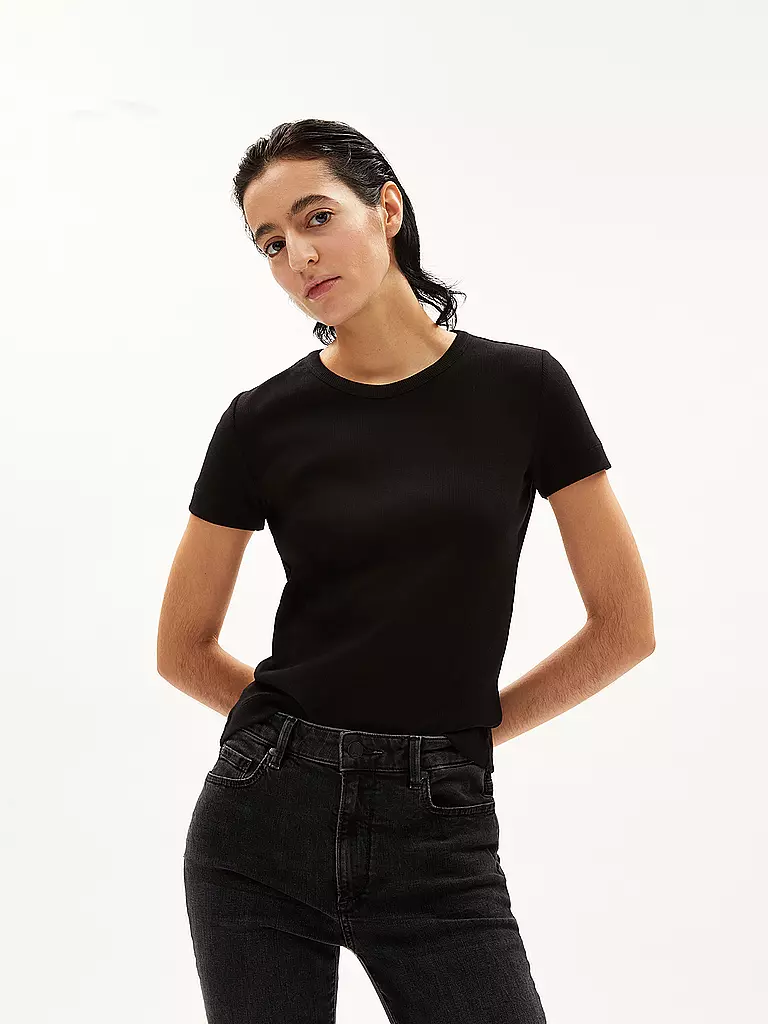 ARMEDANGELS T-Shirt KARDAA schwarz