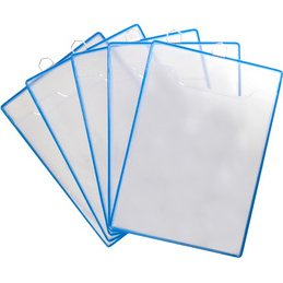 by tarifold Porte brochures avec anse, A4, bleu