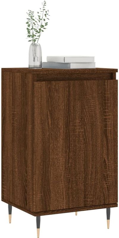 Dressoir - Hout - Metalen Poten - 2 Vakken