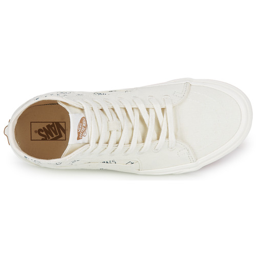 Vans - SK8-HI TAPERED - Beige / Bleu