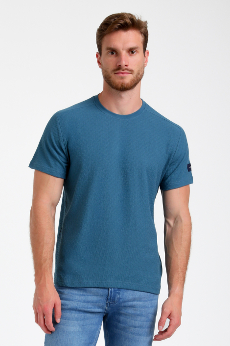 Gabbiano blauwe heren t-shirt