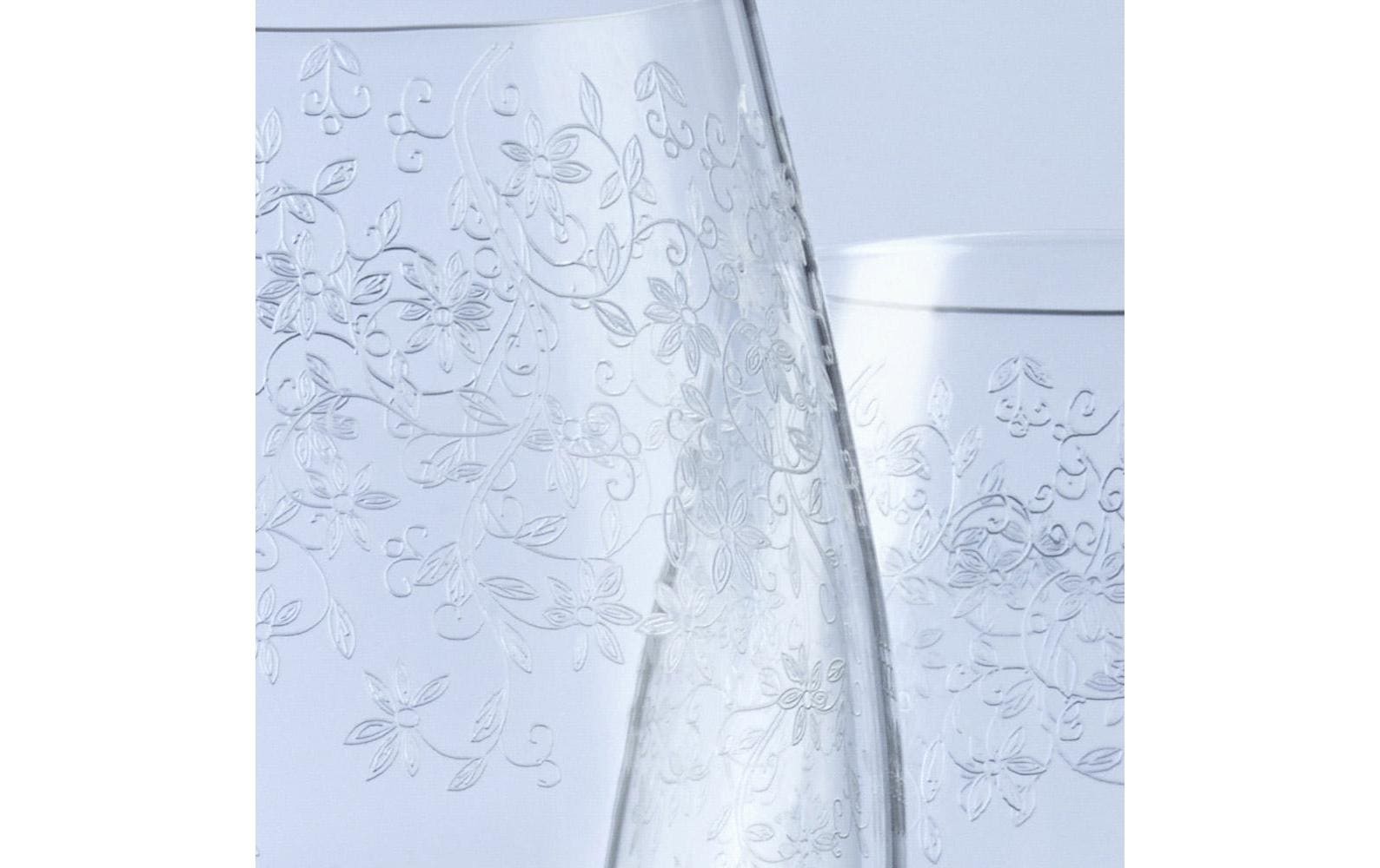 LEONARDO Rotweinglas »Leonardo Rotweinglas Chateau 510 ml« 6 teilig Klarglas mit Gravur stilvoll und edel