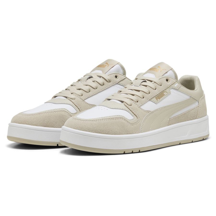 PUMA Court Classic Street SD - Blanc/Doré