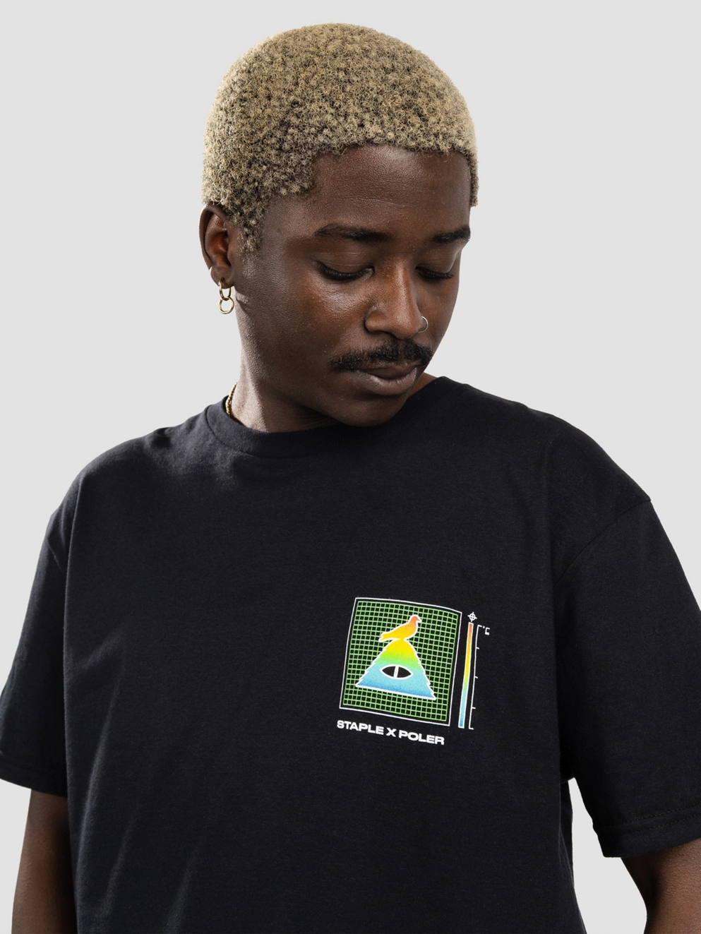 Poler Globo Pigeon T-Shirt staple black