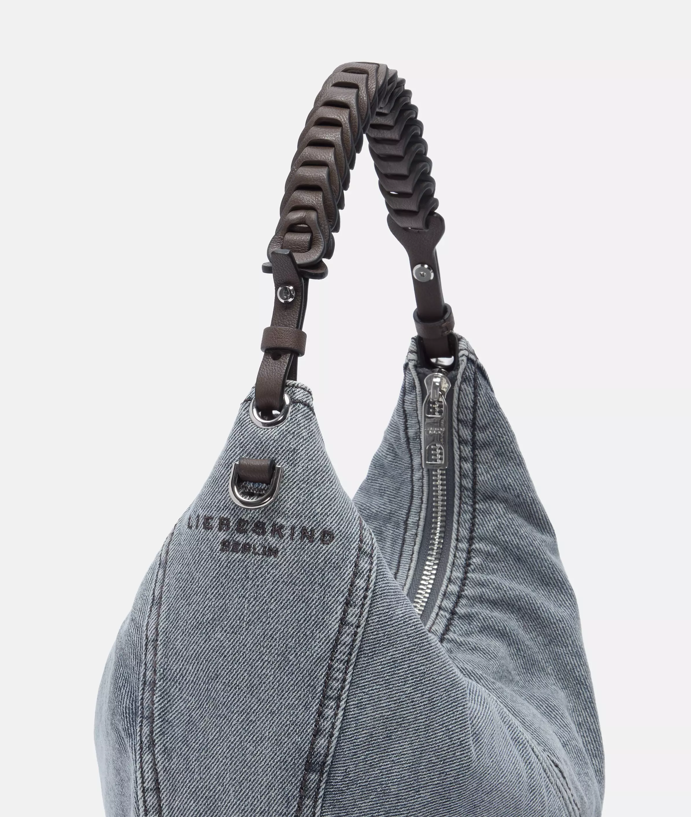 Denim Luna Hobo S Handy hobo bag made from denim