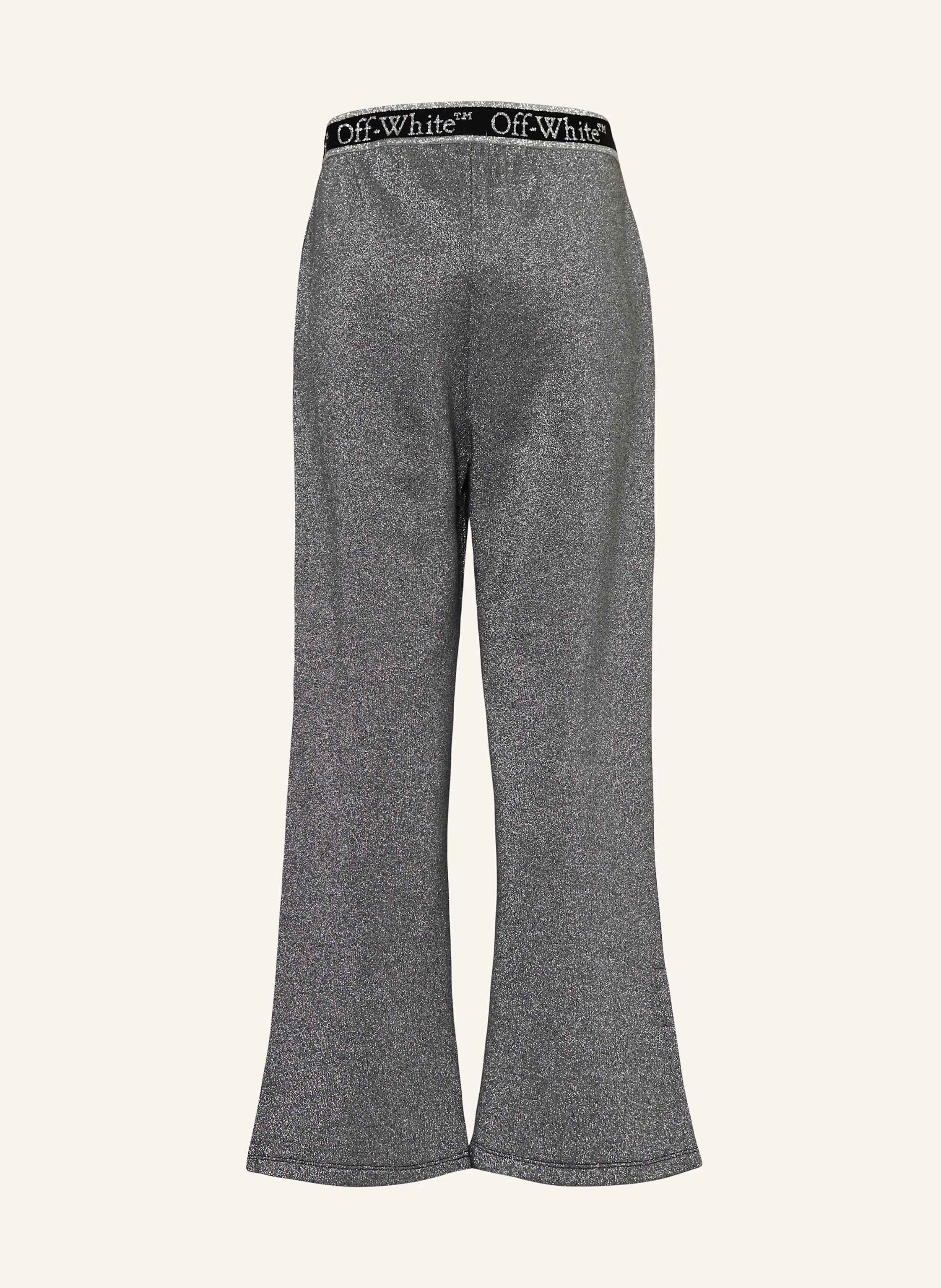 Off-White Sweatpants mit Glitzergarn