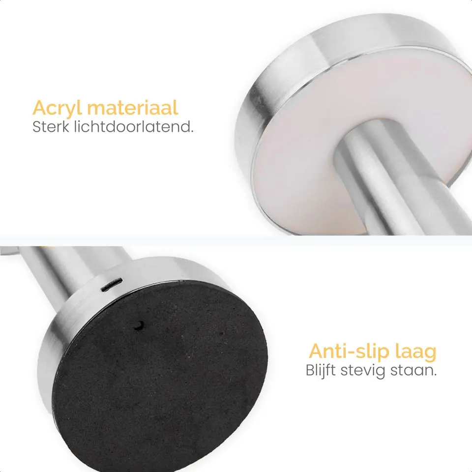 Goliving Tafellamp Oplaadbaar – Draadloos en dimbaar – Moderne touch lamp
