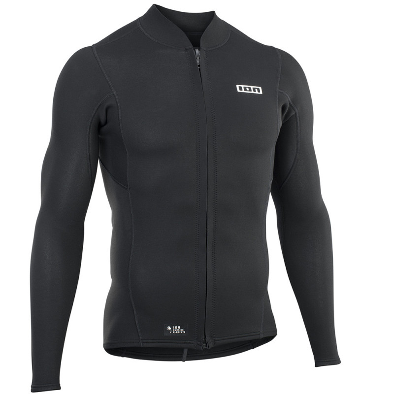 TOP NÉOPRENE ION ZIP PROTECTION 2/1 MANCHES LONGUES NOIR