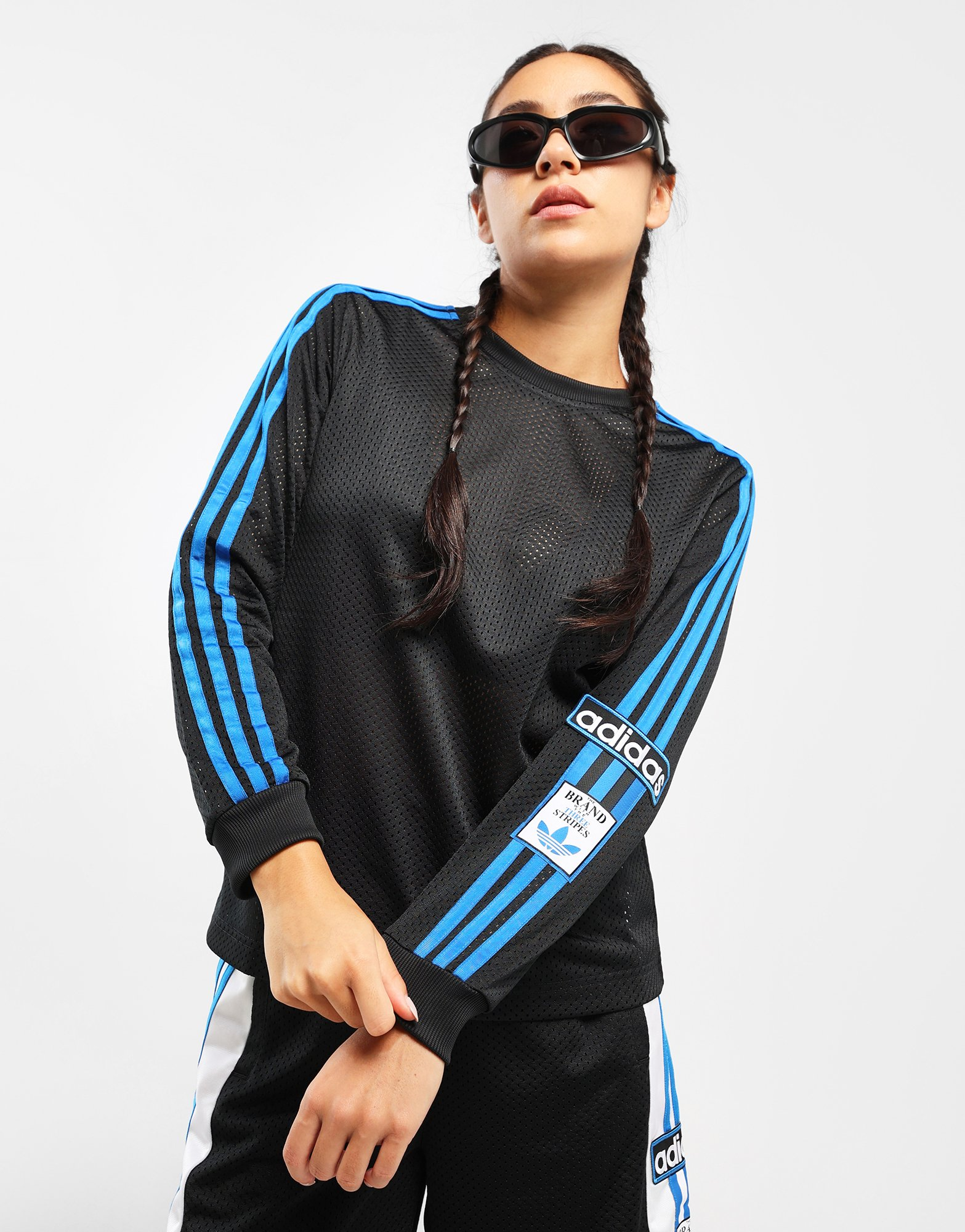 adidas Originals Haut manches longues mesh Adibreak