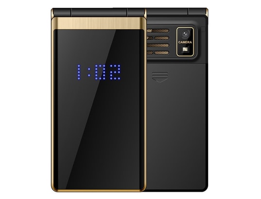 YONIS - Mega batterie 5800mah, téléphone portable à clapet, grandes...