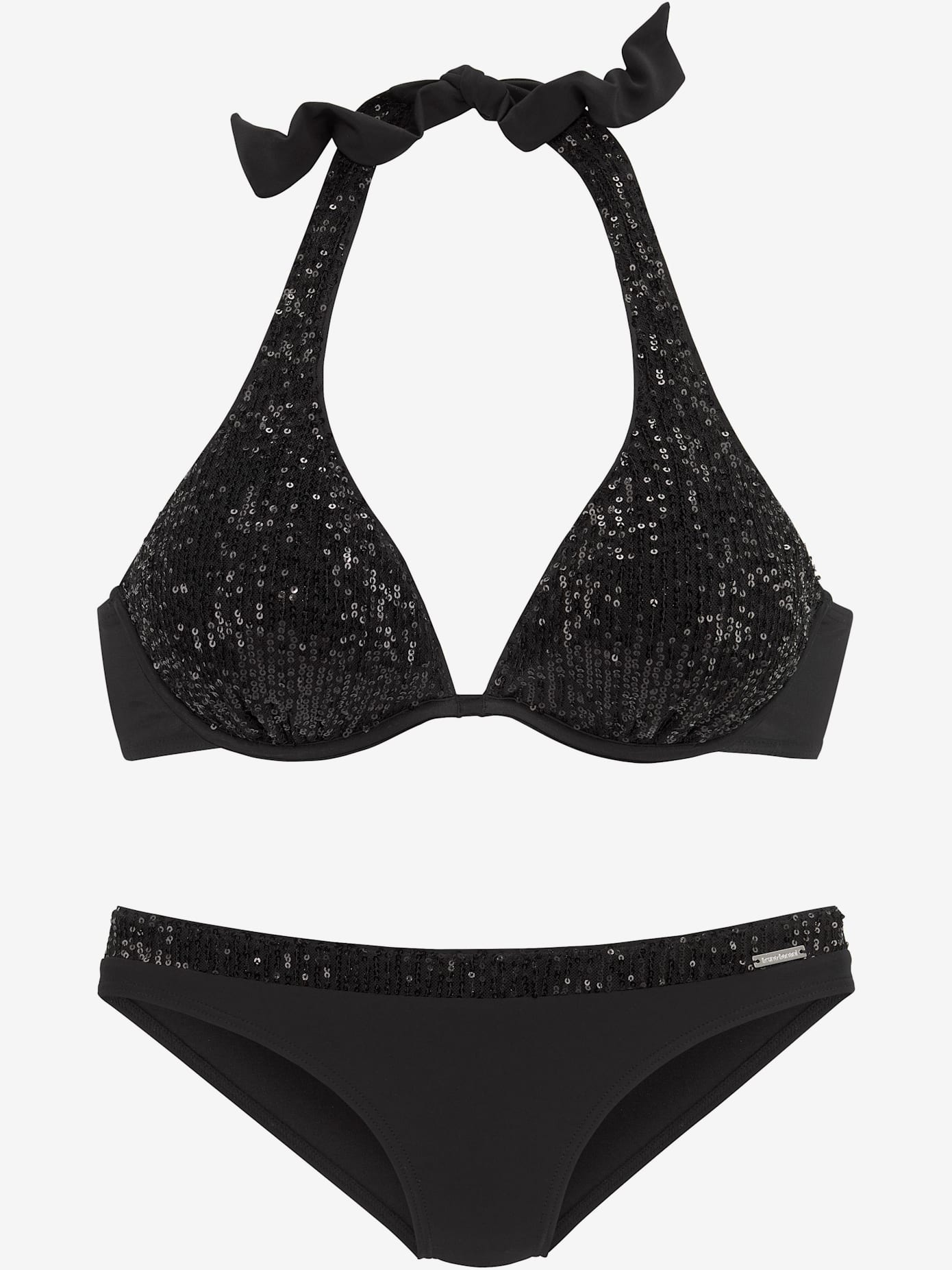 Maillot de bain à armatures paillettes pour un look brillant