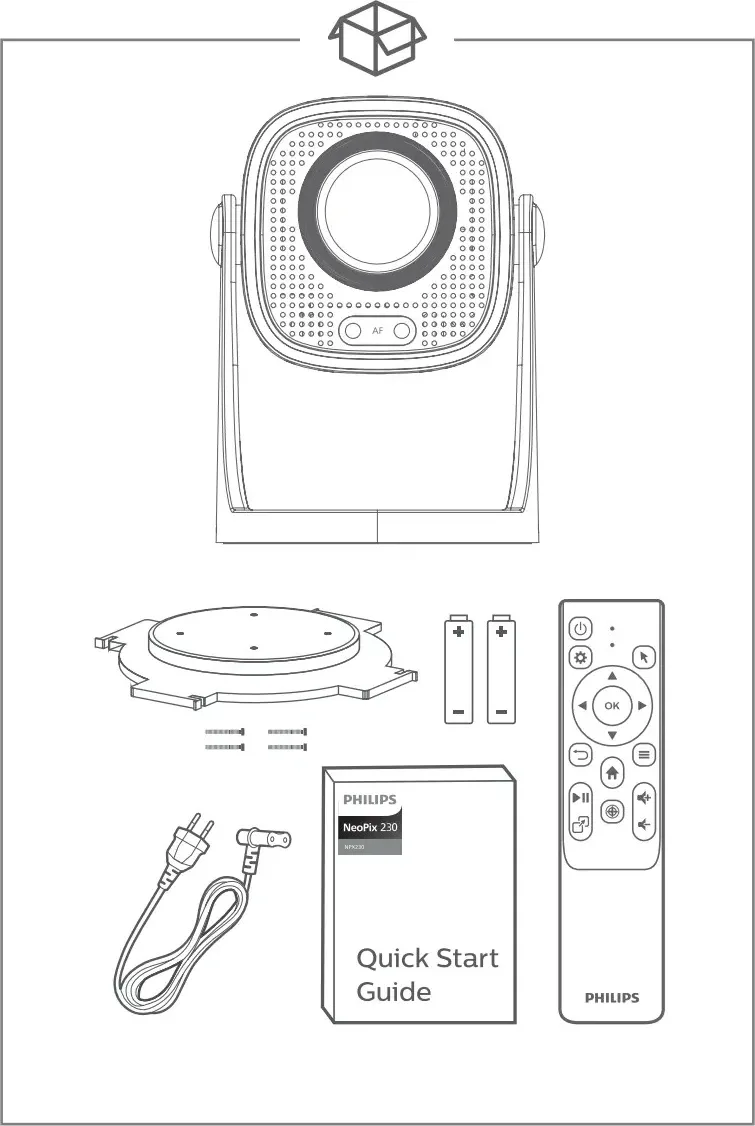 Philips NeoPix 230 Picoprojecteurs