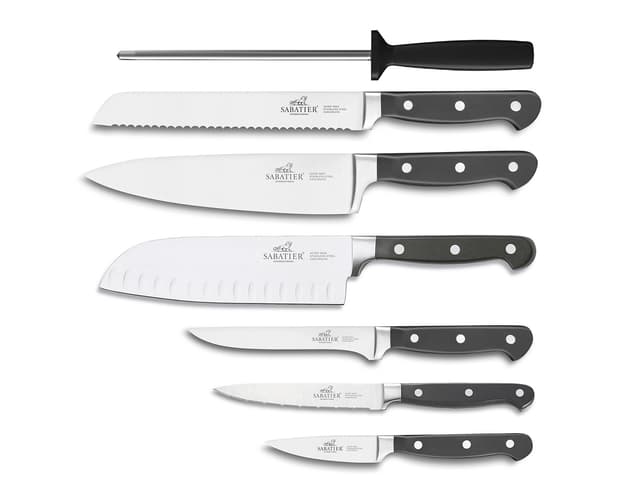 Lion Sabatier International Knivsæt Steel/Black
