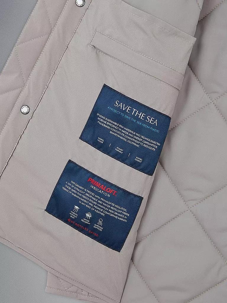 PAUL & SHARK Steppgilet  beige