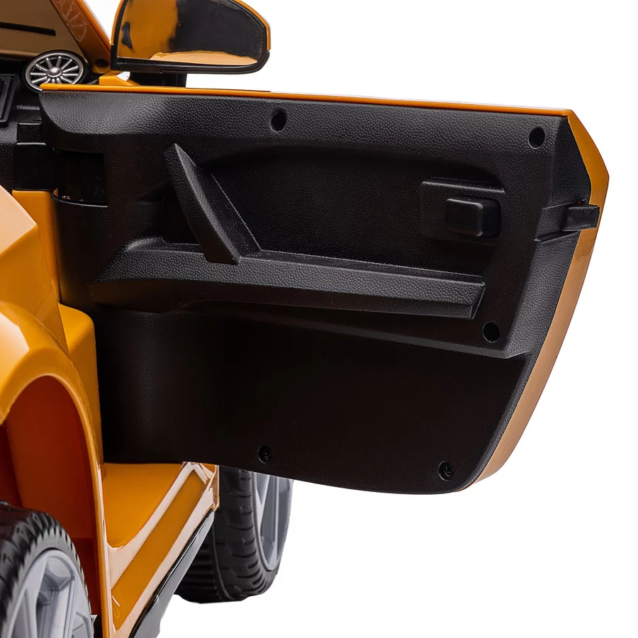 HOMCOM Kinder Elektroauto gelb