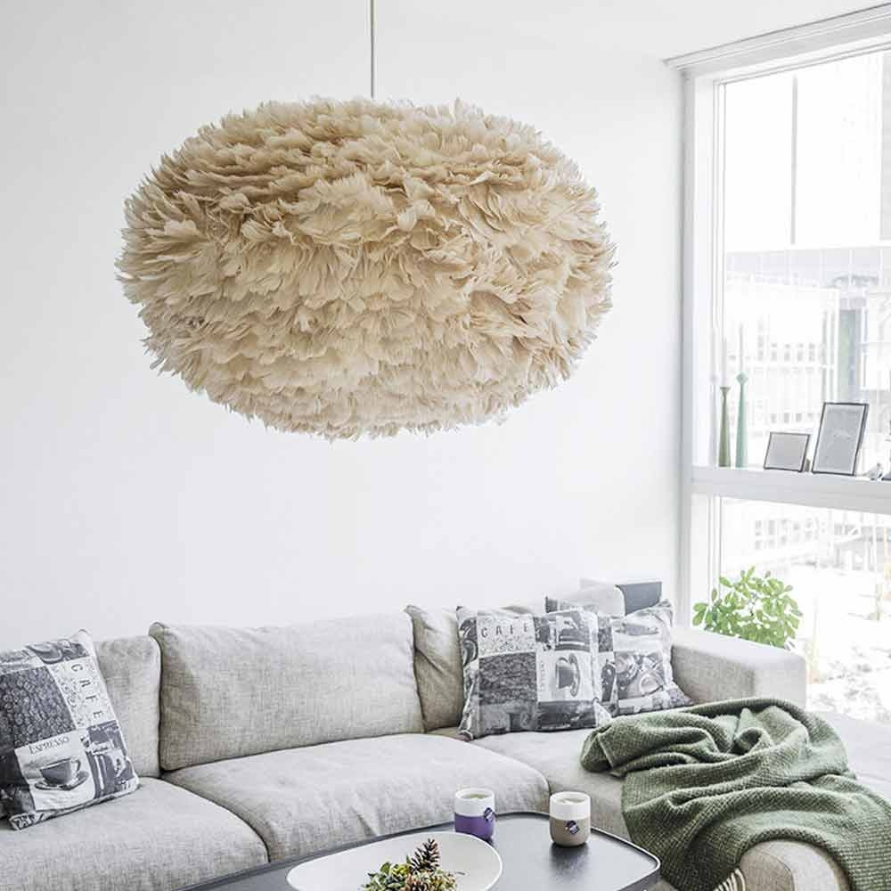 Hanglamp EOS XL Ø75cm + koordset wit Wit