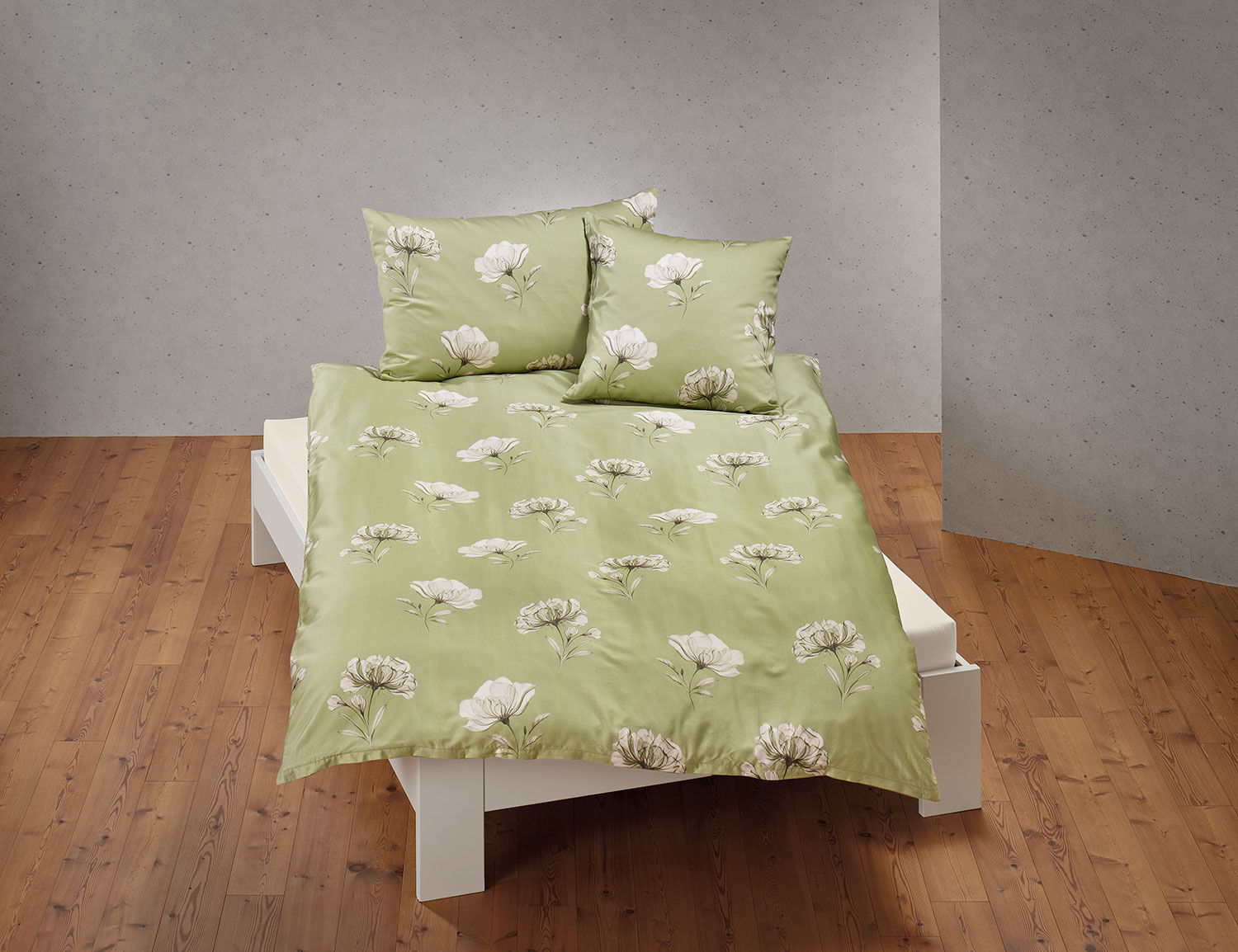 Bettwäsche mit stilvollem Blumenmuster