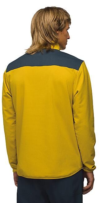 PRANA - POLAIRE 1/2 ZIP GRIDLOCKED FLEECE 1/4 ZIP M
