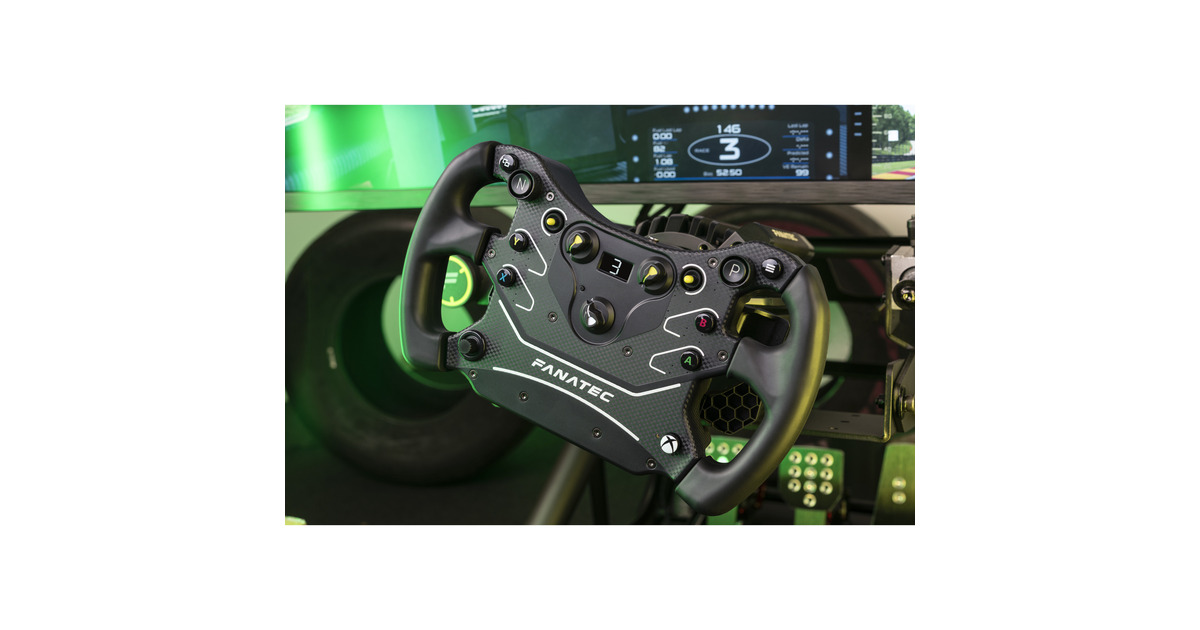 FanatecCSL Steering Wheel GT3 stuur add-on  (Zwart, Pc, Xbox, PS5 Ready, PS4 Ready)