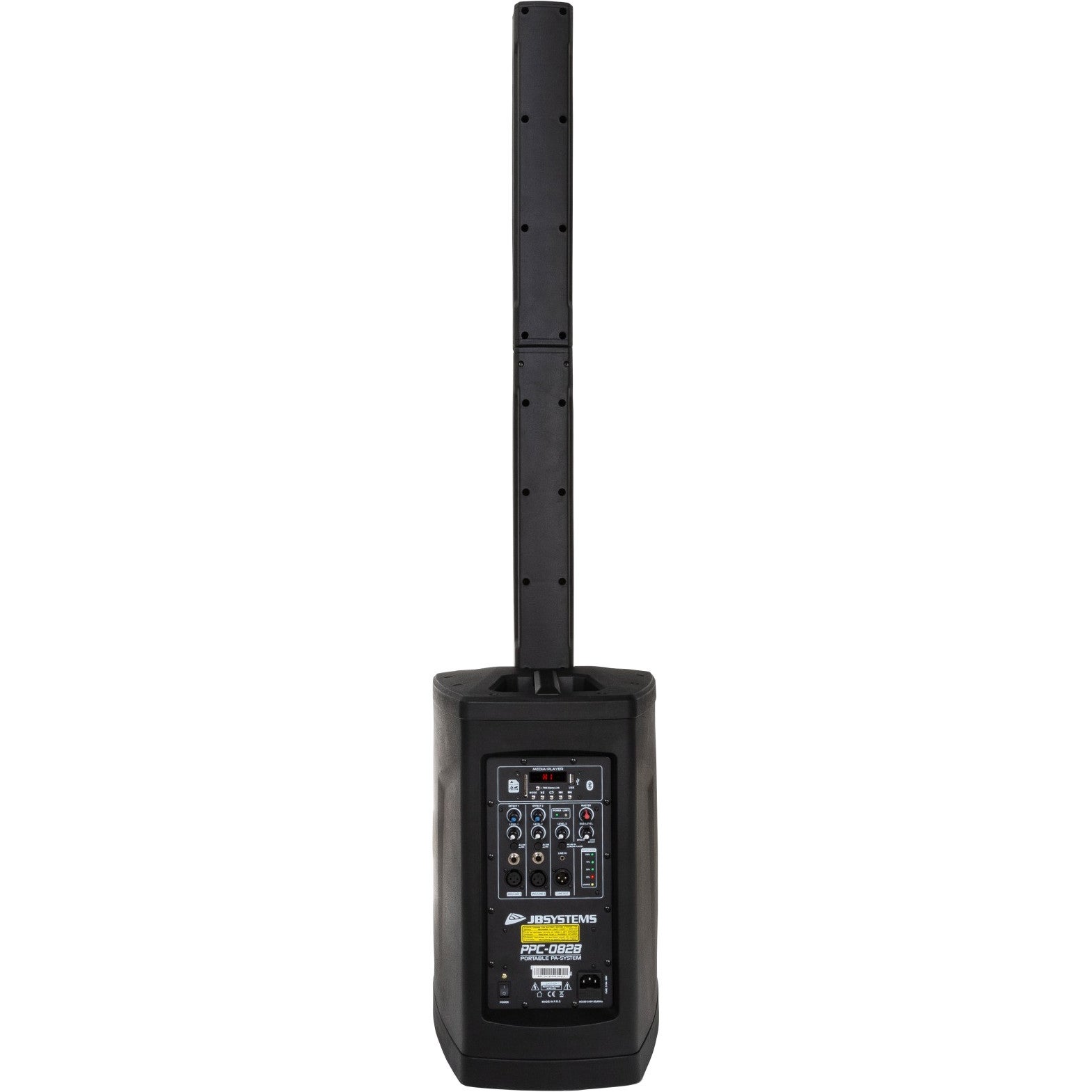 JB systems PPC-082B speaker-zuilsysteem met batterij en mediaspeler