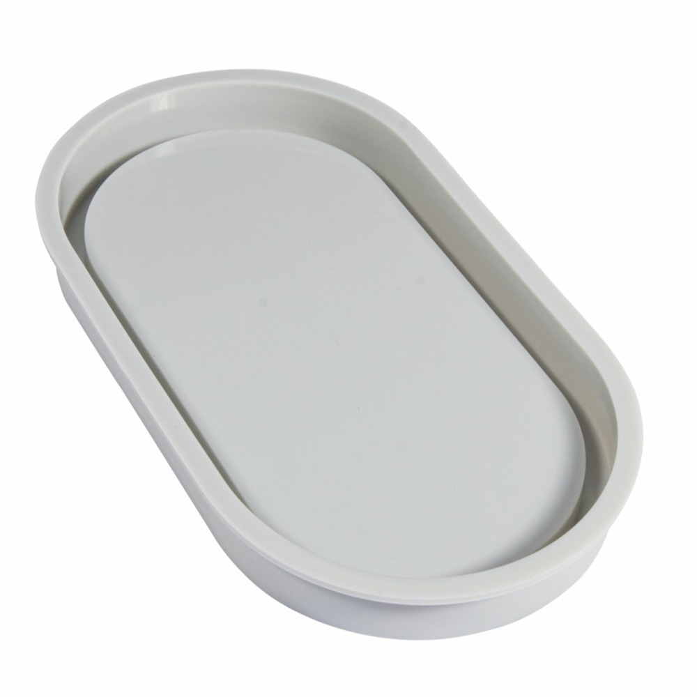 Moule en silicone pour coupelle ovale