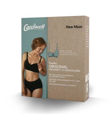 Carriwell Gravid- og Amming-BH, Svart