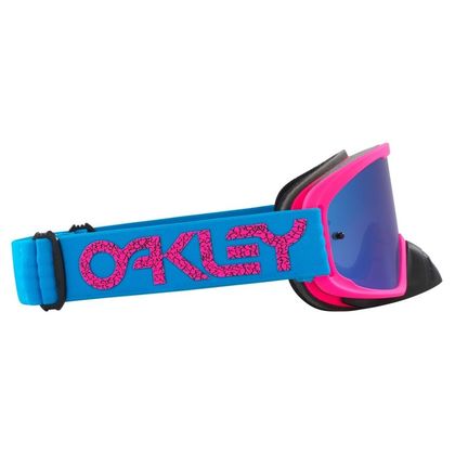 Masque cross Oakley O FRAME 2.0 BLUE CRACKLE BLACK ICE IRIDIUM 2024 - Bleu