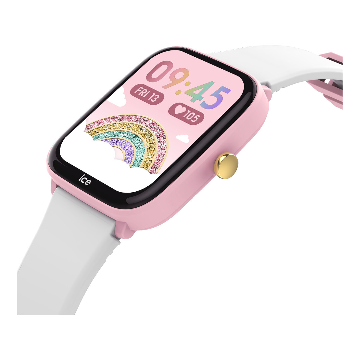 Montre ICE WATCH Ice smart enfant bracelet silicone blanc