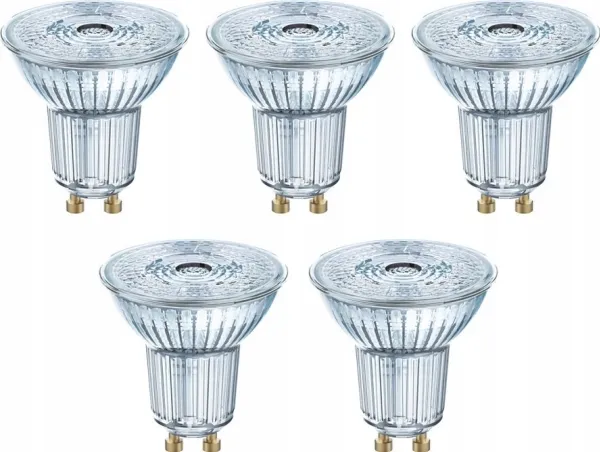 Osram Led-pære 2,3W Gu10 840 230Lm 5Pcs