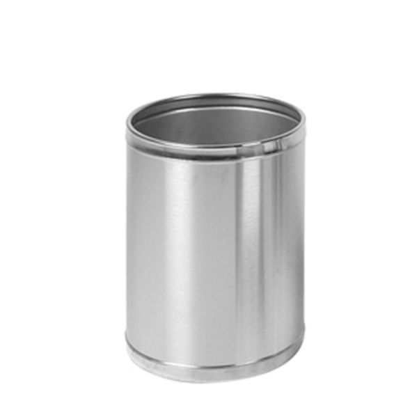 Cestos de Papel Rendonda Inox Inox - 09.04.055/002