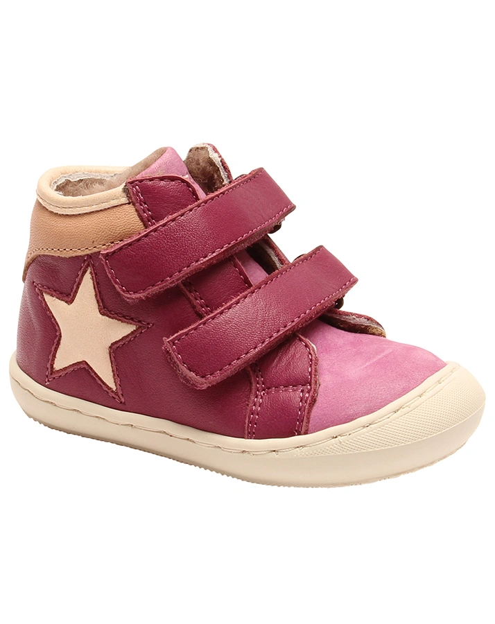 Klett-Lauflernschuhe SAKI gefüttert in fuchsia