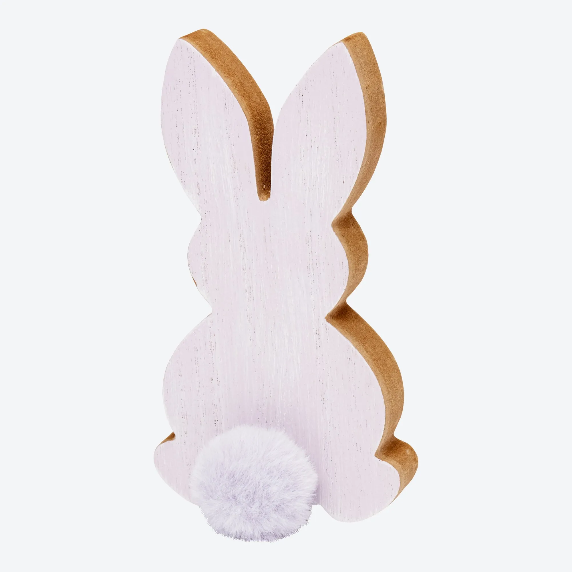 Deko-Hase mit Pompon, ca. 9x4x16cm