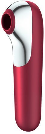 Satisfyer - Dual Love Air Pulse Vibrator App Bestuurbaar Rood
