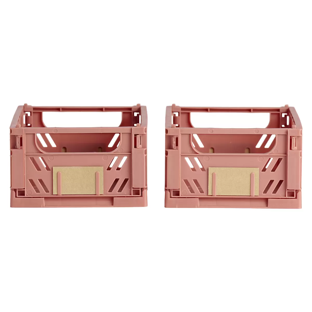 Aufbewahrungsbox faltbar S set SCHOU Braun