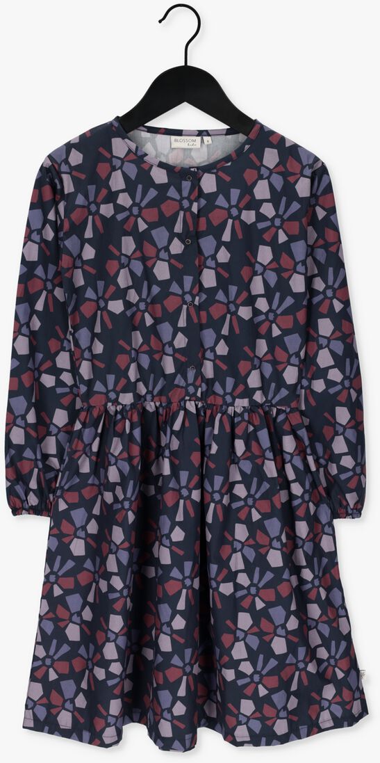 BLOSSOM KIDS blauwe blossom kids mini jurk celine