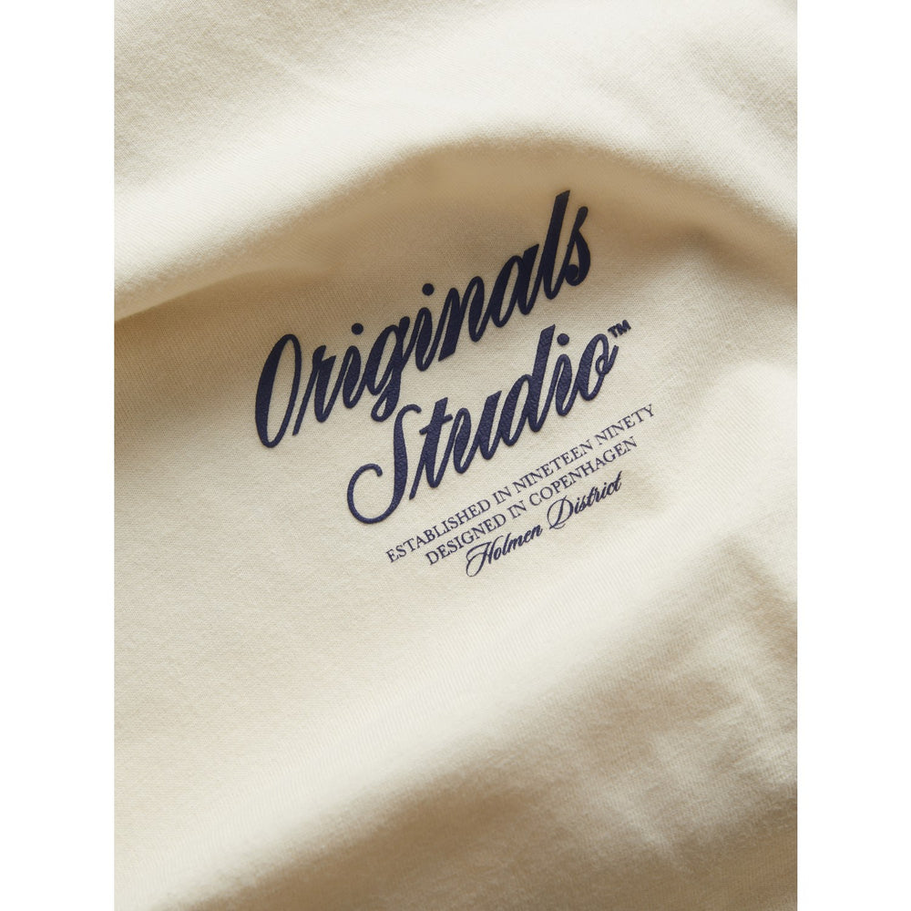 Køb Jack & Jones Junior Antique White Jornorrebro Typo Tee Ss Crew Neck Sn Jnr