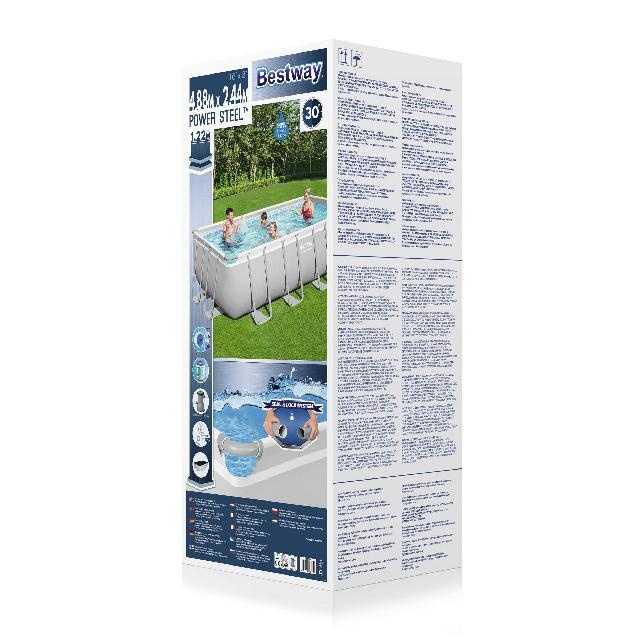 Bestway Zwembad Mistral set Rechthoek 488cm
