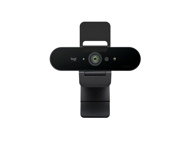 Logitech Webcam Brio 4K Ultra HD graphite Professionelle USB-Webcam mit 4K UHD, HDR und Windows Hello-Unterstützung