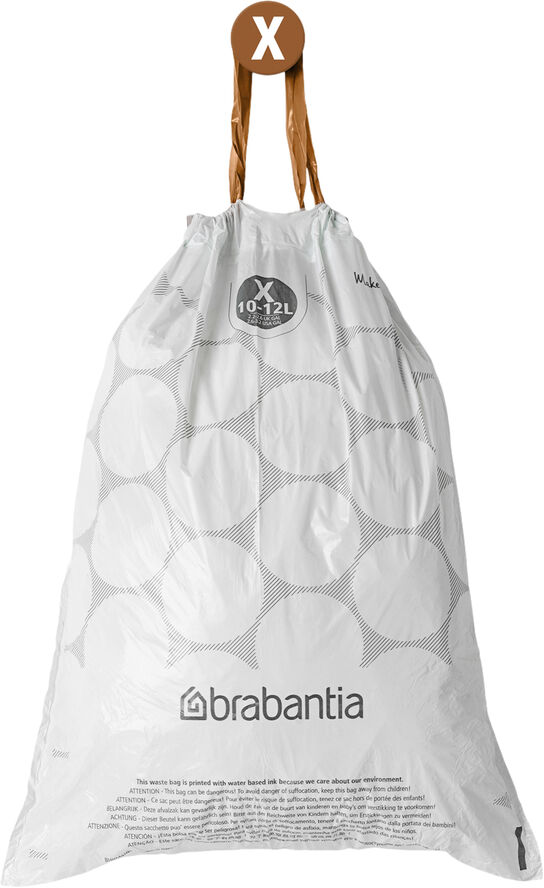 Brabantia Affaldspose X 10-12 ltr. White