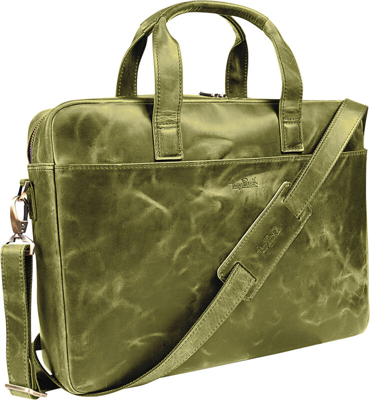 Tony Perotti 1 Compartment Briefcase Gn