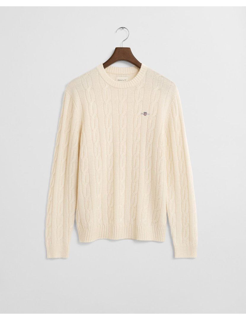 Beige Wool Sweater