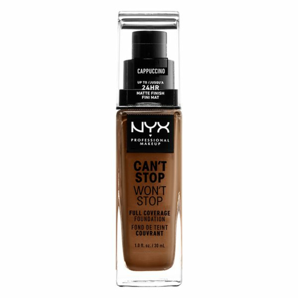 NYX Can't Stop Won't Stop Foundation Cappuccino30 ml