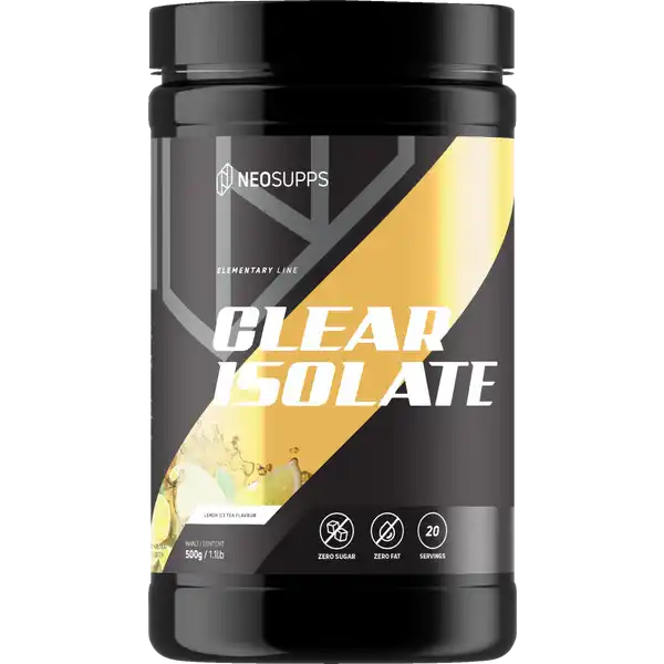 Clear Isolate Lemon Ice Tea