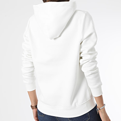 Sweat Capuche Femme Regular Serif Linear 4362 Blanc